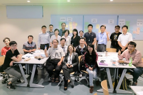 Group picture of the participants in a training workshop held in Pingtung County, Chinese Taipei